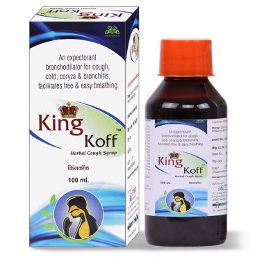King Koff Herbal Cough Syrup 100ml (Pack of 10)