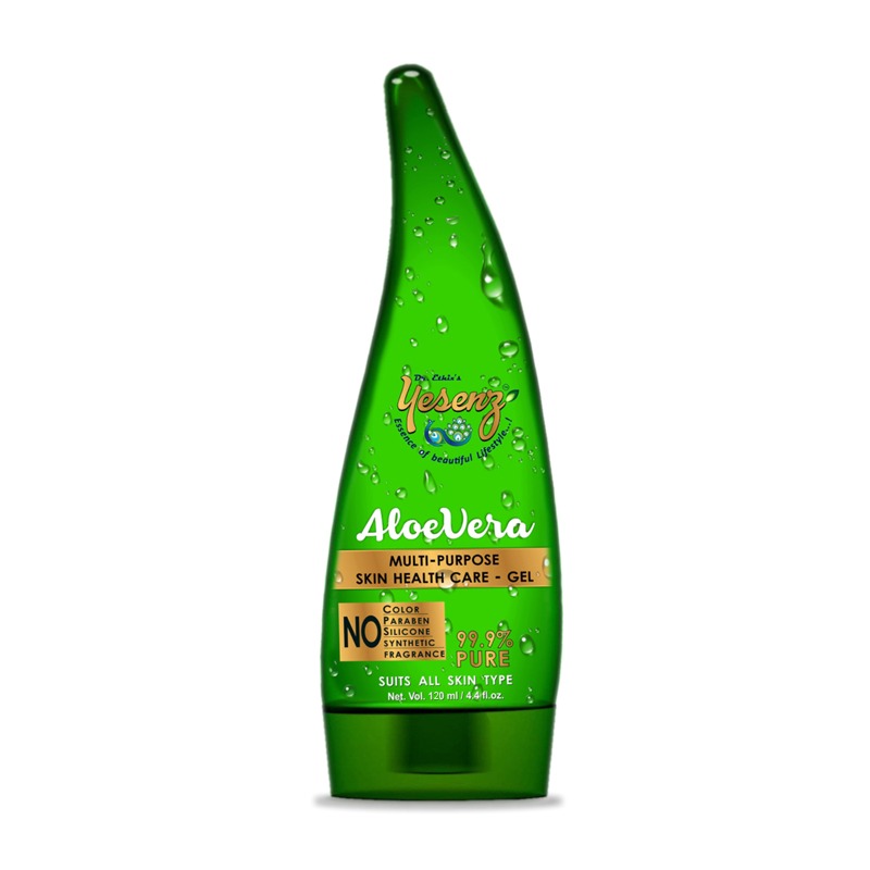 YesEnz Aloe Vera Gel For Face, with Pure Aloe Vera for Skin and Hair